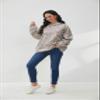 Eutten Womens Camo Hoodies Maple Leaf Print Oversized Sweatshirt Pullover Sweatshirts Long Sleeve with Pocket Fall Outfits view 2