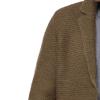 Men's Knitted Suit Cardigan Shawl Collar Casual Loose Cardigan Man Button Down Knitwear with Pockets (Large,Coffee) view 3
