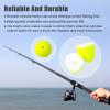 MAFIMOEA 80/60/45 PCS Bullet Fishing Foam Floats Snell Float Surf Pompano Rigs Float for Spinner Rig Making Fly Fishing Strike Indicators for Trout Catfish Walleye view 4