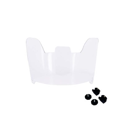 Fenduoer Football Visor, Clear, UV Block, Anti-Fog, Clip-On for Adult & Youth Football Helmets