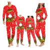 JEOCODY Christmas Santa Claus Family Chrismtas Pajamas Matching Sets,Xmas Sleepwear Holiday Pjs Loungewear Outfits view 1