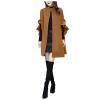 2023 Girls Coat Women's Reversible Jackets Women Coats Winter Sherpa Vest Women Today My Recent Orders Buy Againlong Flannel Jacket Women Khaki view 3