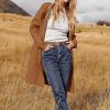 2023 Sexy Jackets for Women Fur Coats for Women Faux Windbreakers Women's Cardigans Amazon Warehouse Deals My Recent Orders Today Brown view 4