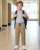 Bumeex Baby Boy's Pants Clothes,Khaki Black Spring Fall Winter Trousers Bottom Outfits 2t view 2