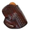 Premium Leather Belt Holster fits Colt King Cobra or Colt Python, Handcrafted, 3 Slot Pancake, Basket Pattern, Right Handed, PulsarHolster (Brown, Colt King Cobra 4" Barrel) view 2
