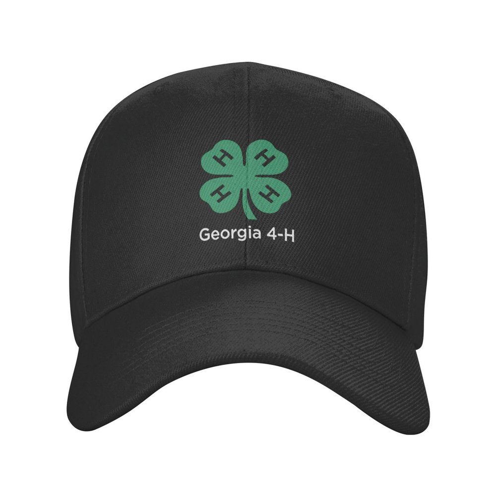 4-H Clover Baseball Cap Men Women 4-H Clover Outdoors Trucker Baseball Cap