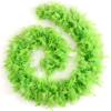 Ray Feather Lime Chandelle Turkey Feather boa 80g 2 Yards for Party Dancing Wedding DIY Craft Home Decoration Halloween Christmas Costume view 3