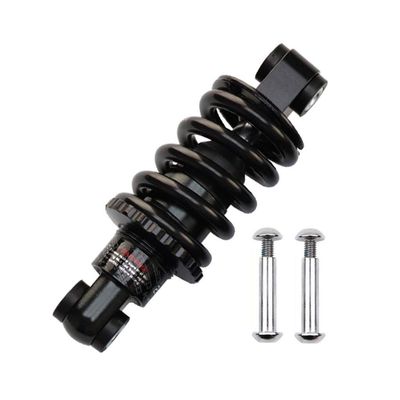 LvTu Bike Rear Shock Absorber Spring 125mm, with Bushing and Screw for XC Soft Tail, Electric Bikes, Scooter, Folding (Size : 1500 Lbs)