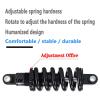 LvTu Bike Rear Shock Absorber Spring 125mm, with Bushing and Screw for XC Soft Tail, Electric Bikes, Scooter, Folding (Size : 1500 Lbs) view 3