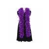 Ray Feather Purple Chandelle Turkey Feather boa 80g 2 Yards for Party Dancing Wedding DIY Craft Home Decoration Halloween Christmas Costume view 1