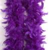 Ray Feather Purple Chandelle Turkey Feather boa 80g 2 Yards for Party Dancing Wedding DIY Craft Home Decoration Halloween Christmas Costume view 3