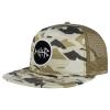 BASSDASH Flat Brim Trucker Cap Adjustable Snapback Hat Mesh Back for Men Women view 1
