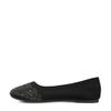 Splash Rhinestones Embellished Ballet Flats Black view 4