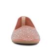 Splash Rhinestones Embellished Ballet Flats Pink view 3