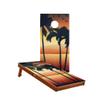 Skip's Garage Virgin Islands Waterproof Cornhole Boards - Includes (2) Boards (NO Bags) + (1) Carry Case, (2) Hole Lights & (2) Edge Lights view 1