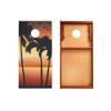 Skip's Garage Virgin Islands Waterproof Cornhole Boards - Includes (2) Boards (NO Bags) + (1) Carry Case, (2) Hole Lights & (2) Edge Lights view 2