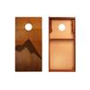 Skip's Garage Retro Elakai Waterproof Cornhole Boards - Includes (2) Boards (NO Bags) + (1) Case & (2) Hole Lights view 2