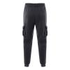 Men's Heavyweight Cargo Fleece Sweatpants Stretch Elastic Waist Joggers Athletic Pants Drawstring Trousers with Pockets view 3