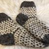 Made In Ukraine Hand Knitted Woolen Socks Organic Real Wool Wool socks for women and men, knit gift, wool accessories (Womens 10-10.5) view 4