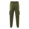 Men's Heavyweight Cargo Fleece Sweatpants Stretch Elastic Waist Joggers Athletic Pants Drawstring Trousers with Pockets view 4