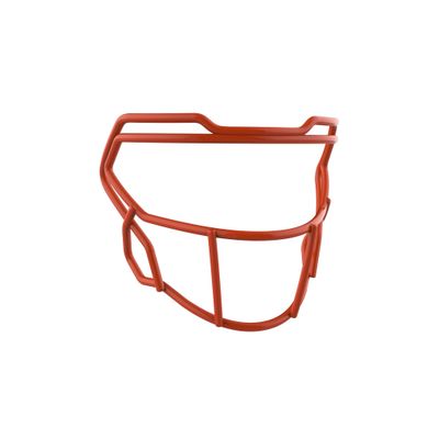 VICIS ZERO2 SO-212 Football Facemask for VICIS ZERO2 Football Helmets, Titanium, Orange