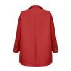 Women 2023 Fall Two Piece Outfits Blazer Jackets and Wide Leg Pants with Pockets Business Work Office Casual Suit Sets view 3