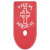NDZ Performance Magazine Base Plate Finger Extension for Glock Gen 1-5 9mm 40 .357 SIG, Laser Engraved Red Anodized Aluminum Spiritual Images - Veritas Aequitas 1 view 1