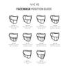 VICIS ZERO2 SO-212 Facemask for VICIS ZERO2 Football Helmets view 2