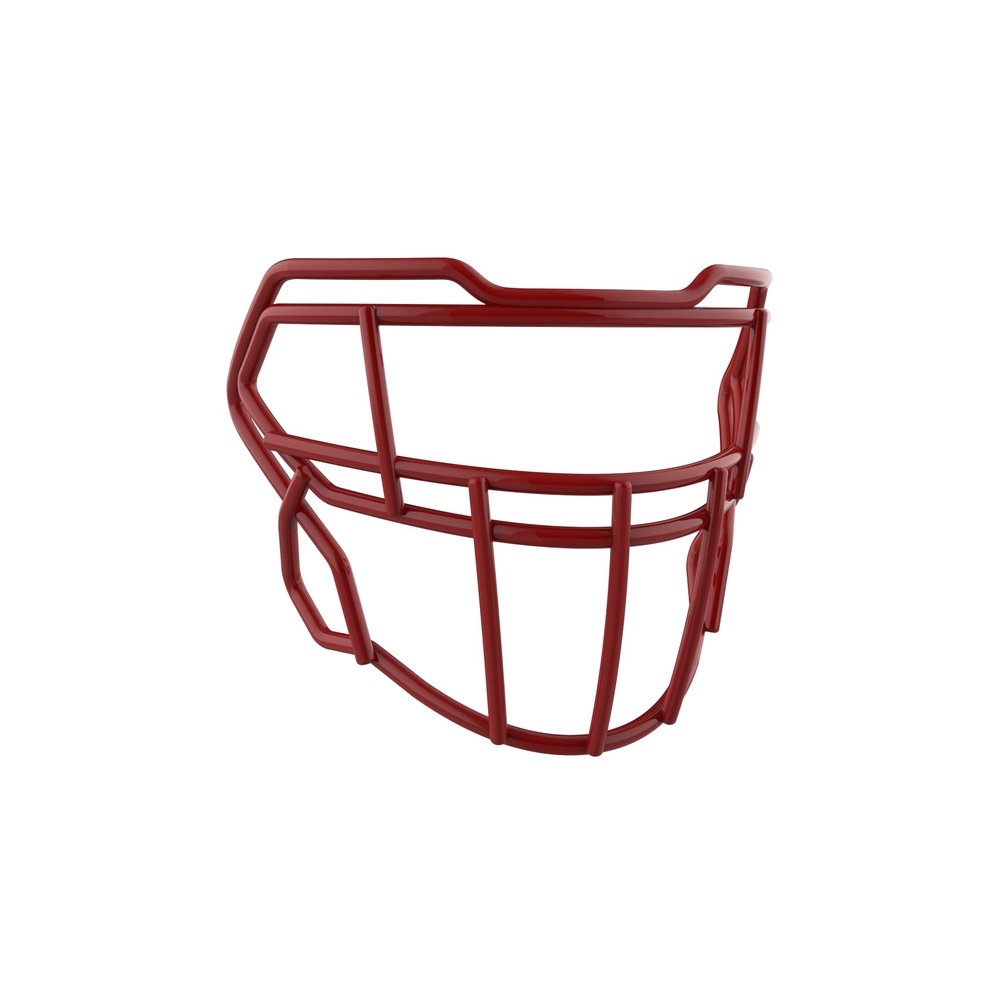 VICIS ZERO2 SC-223E Football Facemask for VICIS ZERO2 Football Helmets, Titanium, Scarlet