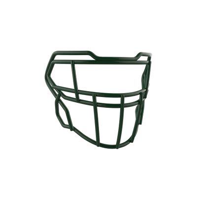VICIS ZERO2 SC-223E Football Facemask for VICIS ZERO2 Football Helmets, Tubular Stainless Steel, Dark Green