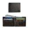 MayaCraft Handmade Personalized Classic Leather Mens Wallet, Personalized Classic Card Holder Wallet for Men, Customized Bi-Fold Wallet, Dark Brown view 1