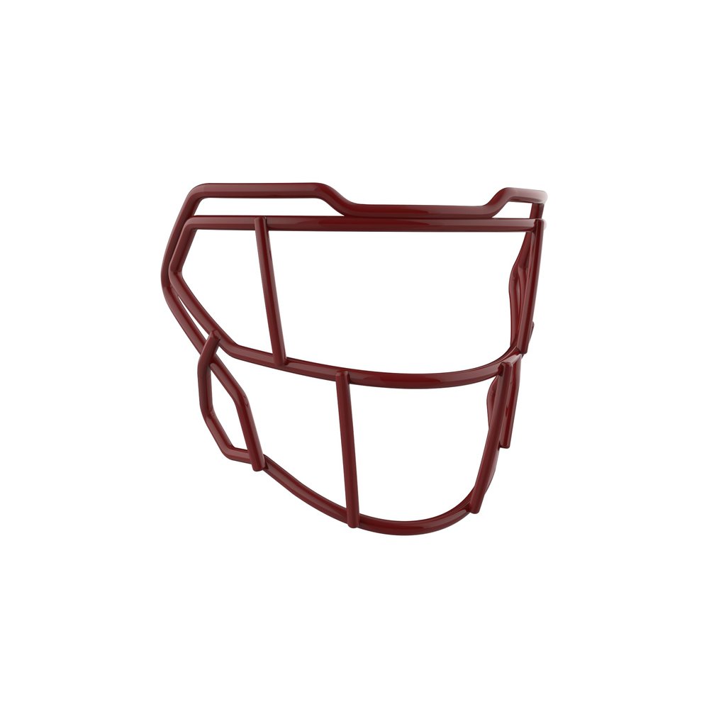 VICIS ZERO2 SO-212E Football Facemask for VICIS ZERO2 Football Helmets, Titanium, Cardinal