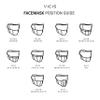 VICIS ZERO2 SC-223 Football Facemask for VICIS ZERO2 Football Helmets, Tubular Stainless Steel, Orange view 2