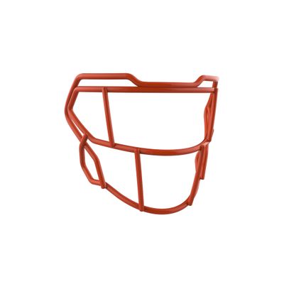 VICIS ZERO2 SO-212E Football Facemask for VICIS ZERO2 Football Helmets, Titanium, Orange