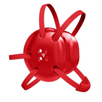 Great Call Athletics | Wrestling Classic Headgear Earguard Adult Grappling Head Gear Adjustable Ear Guards Varsity Red Straps (Varsity Red w/ Varsity Red Straps)