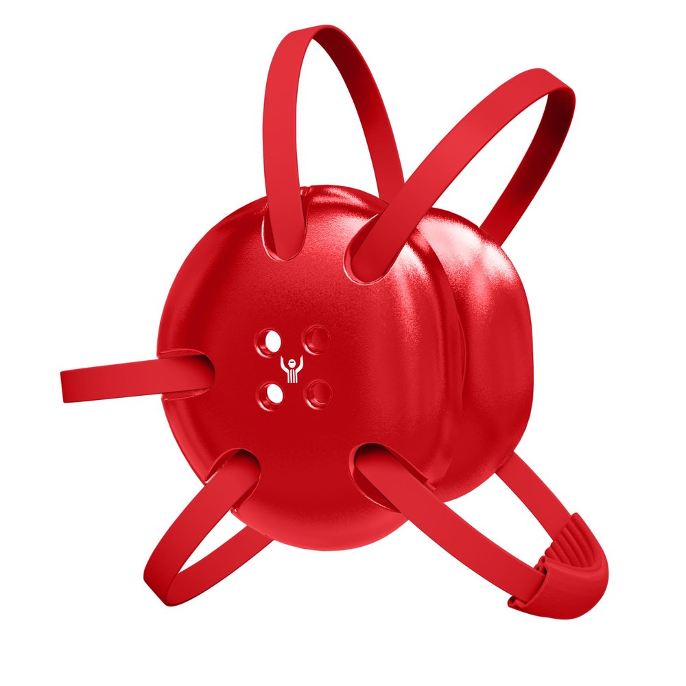 Great Call Athletics | Wrestling Classic Headgear Earguard Adult Grappling Head Gear Adjustable Ear Guards Varsity Red Straps (Varsity Red w/ Varsity Red Straps)