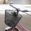 Basket with Hooks, Front, Removable, Children Wire Mesh Kids Bicycle Basket view 3