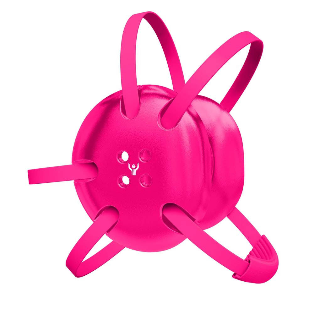 Great Call Athletics Wrestling Classic Headgear - Adult Grappling Head Gear with Adjustable Ear Guards (Pink)
