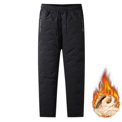 ZGSYH Unisex Snow Pants,2024 Plus Size Fleece-Lined Waterproof Snow Pants,Casual Ski Snow Pants Warm Sweatpants for Men and Women (Color : Black2, Size : XXXXX-Large)