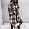 Canbebig Clearance Women's Heavyweight Long-Sleeve Hooded Puffer Coat C-Gray view 3