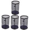 BESPORTBLE 4pcs Mesh Drawstring Golf Storage Bag Breathable High-capacity Organizer for Golf Tennis Baseball and More Net Pouch Holds up to