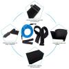 ulafbwur Swim Training Belt Stationary Swim Training Device Strength Training Anti-Break Excellent Optimum Comfort Blue view 2