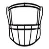 SF-2EG-II for Riddell SpeedFlex + US Flag Helmet Decal - Green Gridiron (Black) view 2