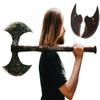 Forest Hunting 40 Two Handed Large Berserker Axe, Larges Norse Axes,Scandinavian Style Viking Dane Axes Double Headed ax, Ashwood Handle Functional Viking ax (Larg Double Headed Axe) view 1