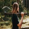Forest Hunting 40 Two Handed Large Berserker Axe, Larges Norse Axes,Scandinavian Style Viking Dane Axes Double Headed ax, Ashwood Handle Functional Viking ax (Larg Double Headed Axe) view 2