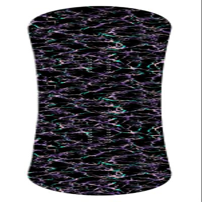 Snowboard Wrap #376 - Teal, Purple Cracked Paint Snowboard Graphic Wrap - Laporte Graphics - Includes Application Squeegee - 14 inch x 65 inch fits Most Snowboards