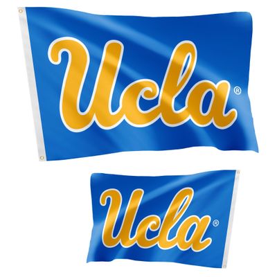 Desert Cactus UCLA Bruins Flag Double Sided University of California Los Angeles Banners 100% Polyester Indoor Outdoor 3x5 feet Flags (Double Sided - Flag 1)