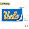 Desert Cactus UCLA Bruins Flag Double Sided University of California Los Angeles Banners 100% Polyester Indoor Outdoor 3x5 feet Flags (Double Sided - Flag 1) view 4