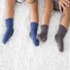 Babysoy Newborn Baby Boy Gripper Socks for Crawling- Walking Toddler Ankle Non-Slip Socks with Grips- Pack of 6s  (12-24 Months, Cool) view 3