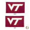 Desert Cactus Virginia Tech Flag Double Sided Hokies VT Banners 100% Polyester Indoor Outdoor 3x5 feet Flags (Double Sided - Flag 1) view 2